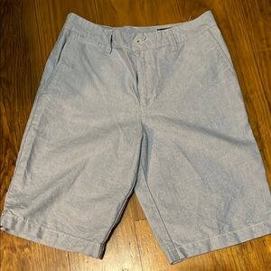 Polo by Ralph Lauren Light Blue Flat Front Shorts